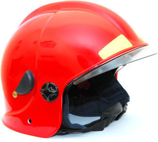 Шлем пожарного ШПМ-С красный