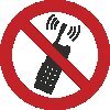 Знак P18 Запрещается пользоваться мобильным (сотовым) телефоном или переносной рацией