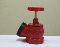 Клапан пожарный КПЧ 65-1 чугунный 125 муфта - цапка