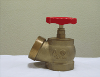 Клапан пожарный КПЛ 65-1 латунный 125 муфта - цапка