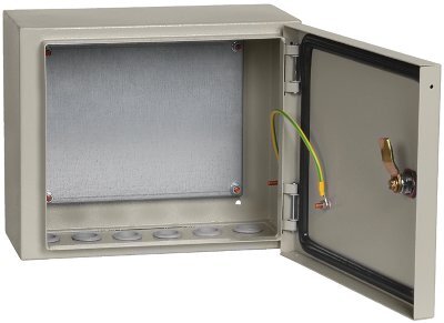 Шкаф металлический с монтажной платой ЩМП-2.3.1-0 74 У2 IP54 250x300x150 YKM40-231-54