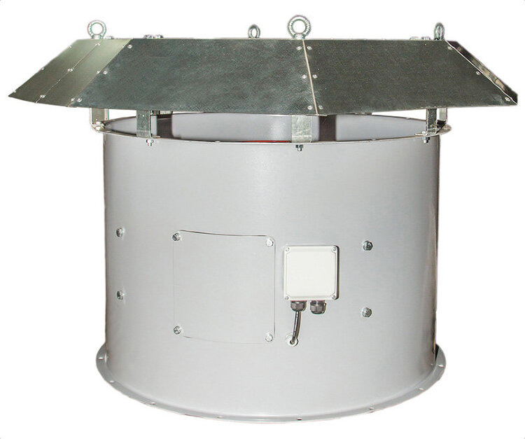 Вентилятор крышный подпора воздуха серии ВОП