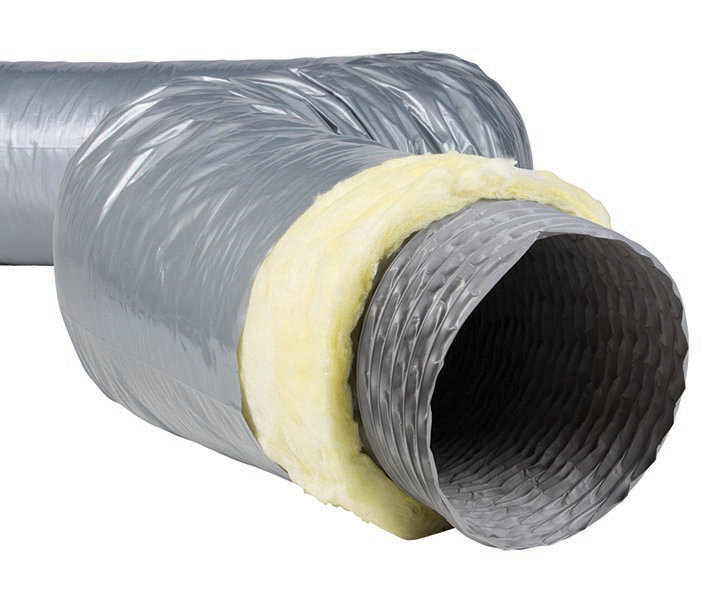 Теплоизолированный ПВХ воздуховод ISOAFS PVC
